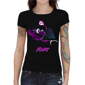 tshirt-femme-kart-parodie-du-film-drive-coton-bio-noir