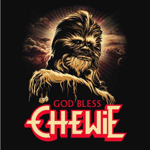 tshirt-god-bless-chewie-le-divin-chevelu-coton-bio-noir