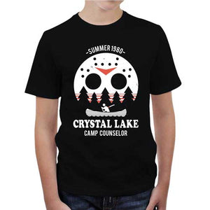 tshirt-enfant-crystal-lake-le-celebre-masque-de-hockey-coton-bio-noir