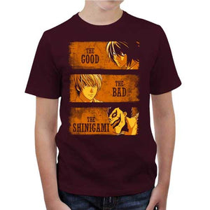 tshirt-enfant-the-shinigami-le-bon-la-brute-et-le-truand-coton-bio-cerise