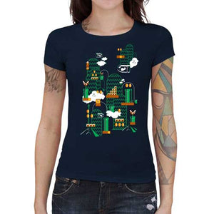 tshirt-femme-great-world-coton-bio-bleu-nuit