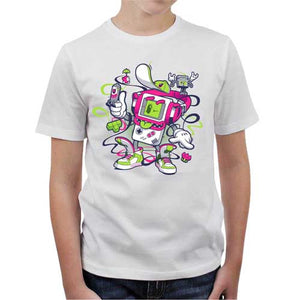 tshirt-enfant-game-boy-old-school-coton-bio-blanc