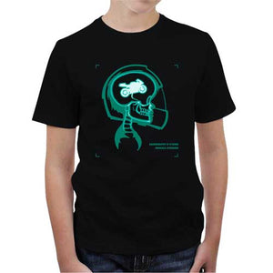 tshirt-enfant-radio-du-motard-coton-bio-noir
