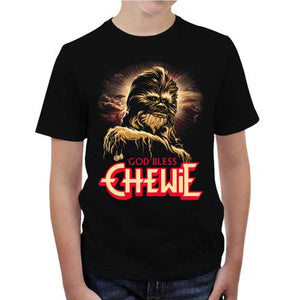 tshirt-enfant-god-bless-chewie-le-divin-chevelu-coton-bio-noir