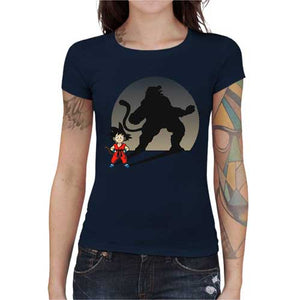 tshirt-femme-the-beast-inside-coton-bio-bleu-nuit