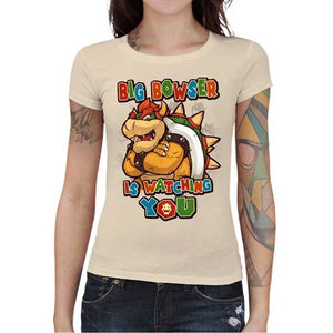 tshirt-femme-big-bowser-coton-bio-natural