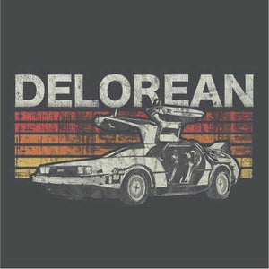 tshirt-retro-delorean-retour-vers-le-futur-style-vintage-coton-bio-gris-fonce