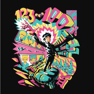 tshirt-psychedelic-100-fanart-de-lincroyable-mob-psycho-coton-bio-noir