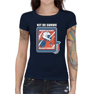 tshirt-femme-kit-de-survie-du-motard-coton-bio-bleu-nuit