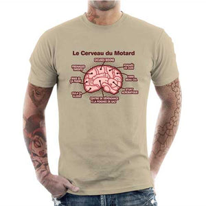 tshirt-homme-le-cerveau-du-motard-coton-bio-beige