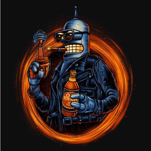 tshirt-t-shirt-bender-futurama-terminator-2-coton-bio-noir