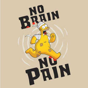 tshirt-no-brain-no-pain-coton-bio-beige