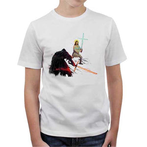 tshirt-enfant-holy-wars-coton-bio-blanc