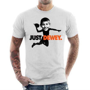 tshirt-homme-just-dewey-coton-bio-blanc