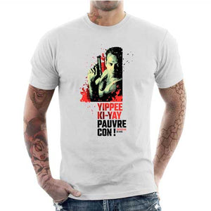 tshirt-homme-die-hard-replique-coton-bio-blanc
