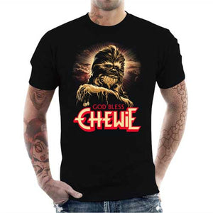 tshirt-homme-god-bless-chewie-le-divin-chevelu-coton-bio-noir