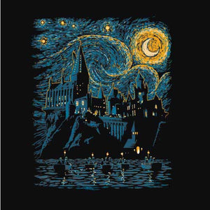 tshirt-de-lecole-poudlard-style-van-gogh-coton-bio-noir