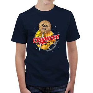 tshirt-enfant-chupacca-coton-bio-bleu-nuit