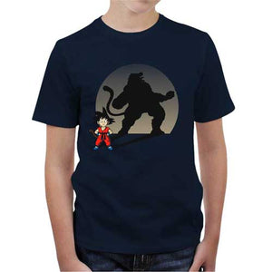 tshirt-enfant-the-beast-inside-coton-bio-bleu-nuit