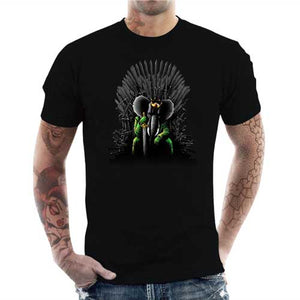 tshirt-homme-unexpected-king-coton-bio-noir