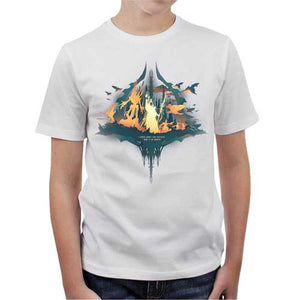 tshirt-enfant-eldars-coton-bio-blanc