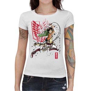 tshirt-femme-attaque-des-titans-coton-bio-blanc