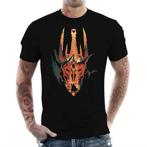 tshirt-homme-sauron-coton-bio-noir
