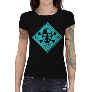 tshirt-femme-heisenberg-skull-coton-bio-noir