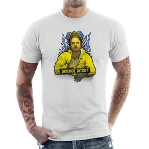 tshirt-homme-science-bitch-coton-bio-blanc