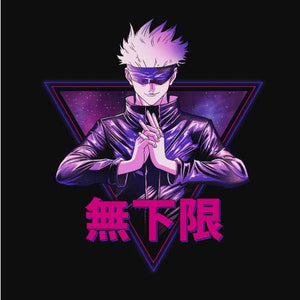 tshirt-limitless-satoru-gojo-coton-bio-noir