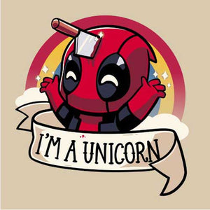 tshirt-cinema-i-am-unicorn-deadpool-coton-bio-beige
