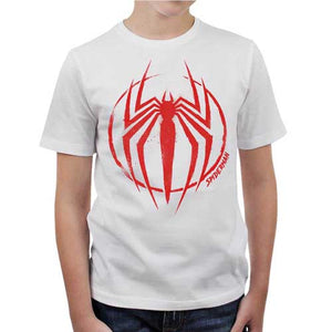 tshirt-enfant-spiderman-percutant-et-demonstratif-coton-bio-blanc