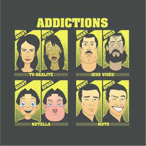 tshirt-addiction-a-la-moto-coton-bio-gris-fonce
