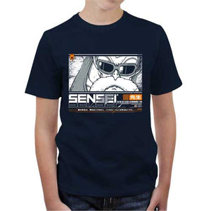 tshirt-enfant-mrochi-sensei-le-plus-grand-maitre-darts-martiaux-coton-bio-bleu-nuit