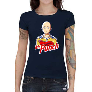 tshirt-femme-mr-punch-coton-bio-bleu-nuit