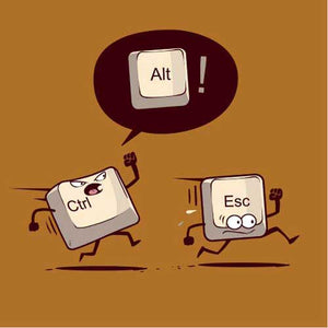 tshirt-ctrl-and-escape-coton-bio-curcuma