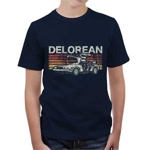 tshirt-enfant-retro-delorean-retour-vers-le-futur-style-vintage-coton-bio-bleu-nuit