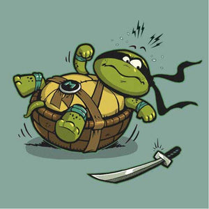 tshirt-turtle-loser-coton-bio-jade