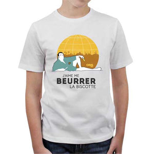 tshirt-enfant-beurrer-la-biscotte-oss-117-coton-bio-blanc