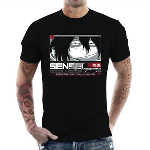 tshirt-homme-shota-sensei-le-regard-du-maitre-coton-bio-noir