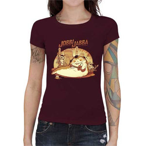 tshirt-femme-jobbi-jabba-coton-bio-cerise