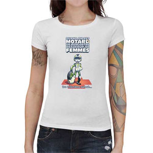 tshirt-femme-motard-et-infirmiere-relation-proche-coton-bio-blanc