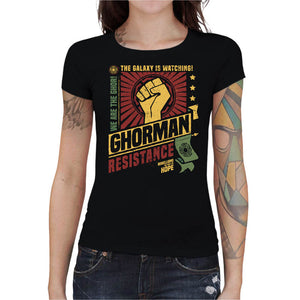 T-shirt Geekette - Ghorman Resistance