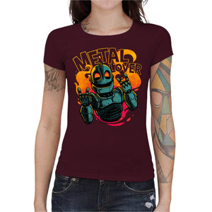T-shirt Geekette - Giant Metal Lover