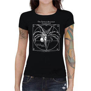 T-shirt Geekette - Alien Pentagram