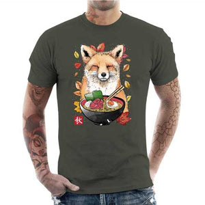 tshirt-homme-fox-leaves-and-ramen-coton-bio-army