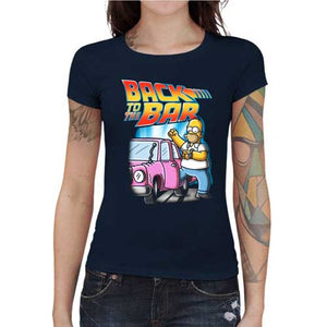 tshirt-femme-back-to-the-bar-retour-au-bar-pour-omer-simpson-coton-bio-bleu-nuit