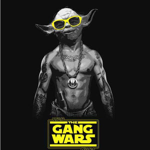 tshirt-gang-wars-coton-bio-noir