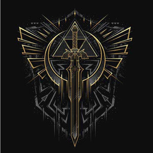 tshirt-zhero-the-legend-of-zelda-coton-bio-noir