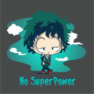 tshirt-deku-my-hero-academia-coton-bio-gris-fonce